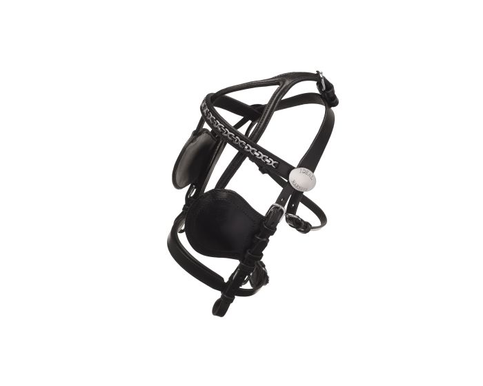 Ideal Luxus Fahrzaumzeug Shetty Schwarz main product photo