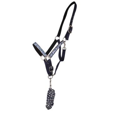 QHP  Luxus Halfter-Set in Tasche Fishtail Mini Shetty