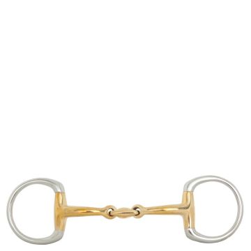 BR Double Broken Eggbutt Soft Contact 12 mm Ø 55 mm 11,5 Gold