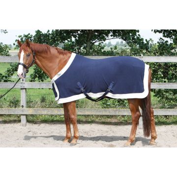 Harry's Horse Fleecedecke Standmodell mit Brustklappe 175 Marine