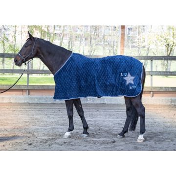 Harry's Horse Fleecedecke LouLou Ensign 120/155 cm Blau
