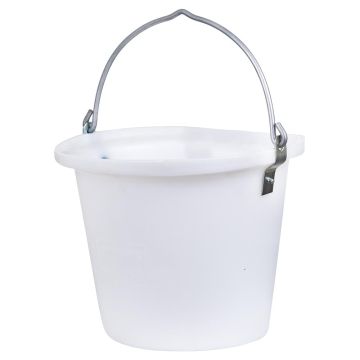 Stubbs Schwerer Plastikeimer One Size Weiss
