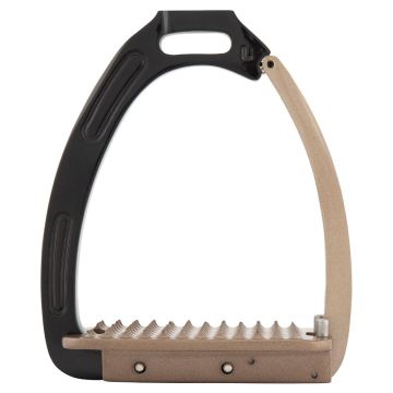 BR steigbuegel Lavarone 12 Bruin Zwart
