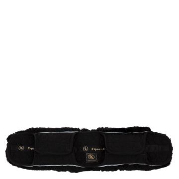 BR Gurtüberzug Polycotton 60 Schwarz / Schwarz