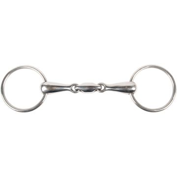 Harry's Horse Doppelgelenk-O-Link mit losem Ring 20 mm 11,5 RVS