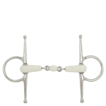 BR Double Broken Gag Trense Combo Comfort 18 mm Schere 165 mm