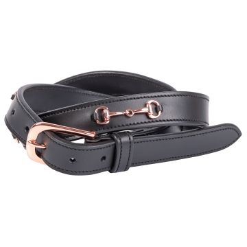 Harry's Horse Gürtel Leder Rosegold Gebiß