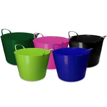 Vplast Eimer V-Trug Flexi blau 65 l