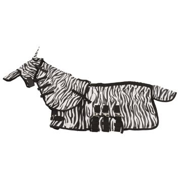 MHS Fliegendecke Zebra mit Neck und Haube