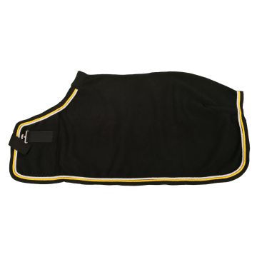 MHS Showfleece Decke Schwarz 75/100 cm