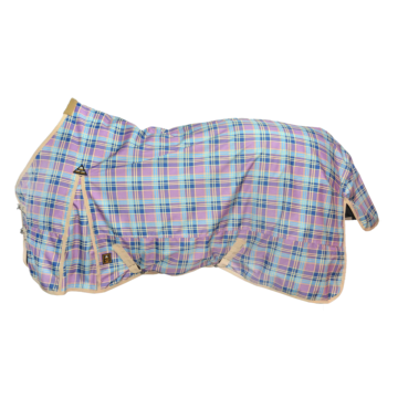 MHS Turnoutdecke Invictus 100 Gramm Lila 150/185 cm