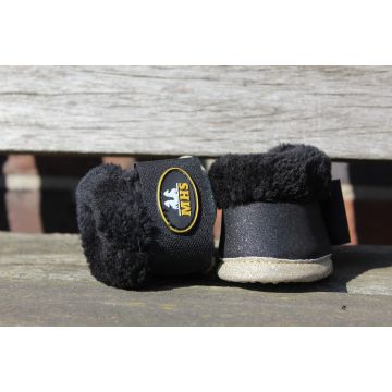 MHS Springglocken "Glitter" Mini Schwarz / Gold
